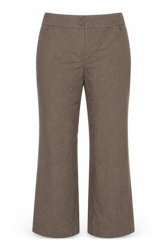 Phase Eight Women’s Brown UK 14 Tailored Straight Dress Trousers