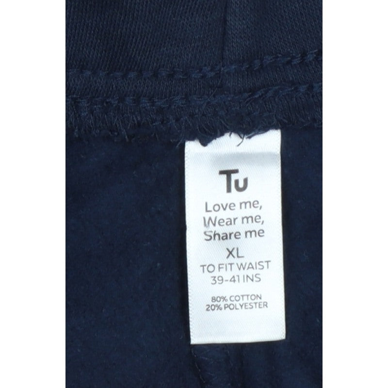 Tu Men's Navy XL Jogger Sweatpants Drawstring Cotton Blend