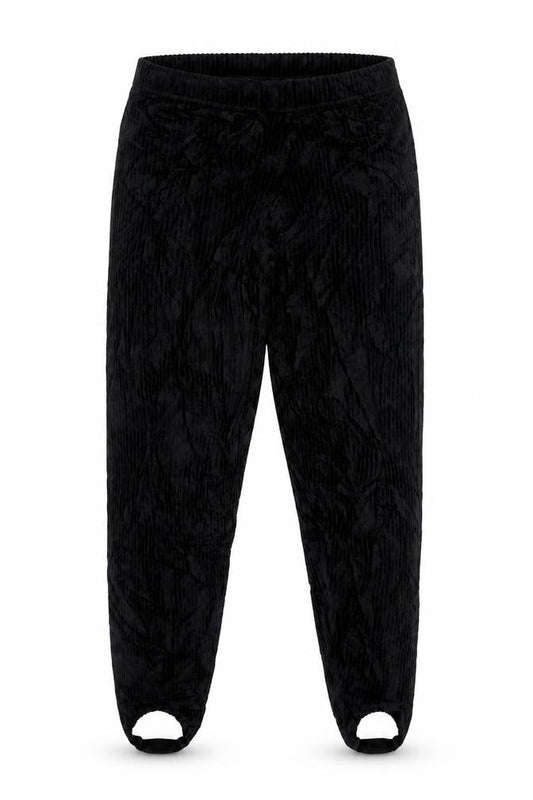 St Michael Marks & Spencer Women’s Black UK 14 Stirrup Textured Leggings