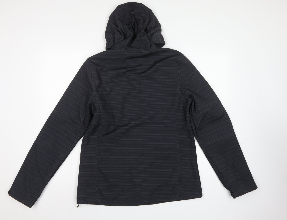 Mountain Warehouse Women’s Black Softshell Hooded Jacket UK 14