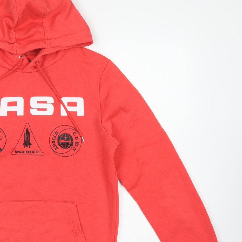Primark Men’s Red XS NASA Space Graphic Pullover Hoodie