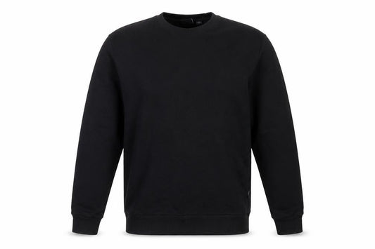 Only & Sons Men’s Black S Crew Neck Pullover Sweatshirt Cotton Blend
