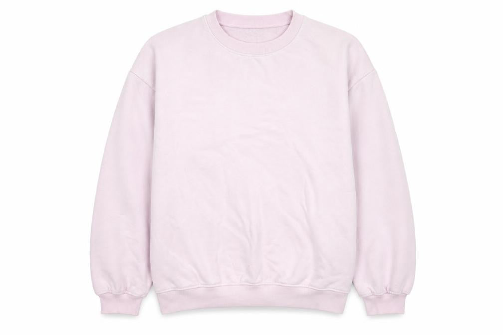 PrettyLittleThing Women's Pink L Pullover Crew Neck Sweatshirt