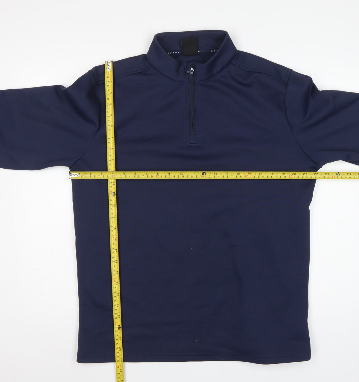 Castore Men’s Blue M 1/4 Zip High Neck Sweatshirt