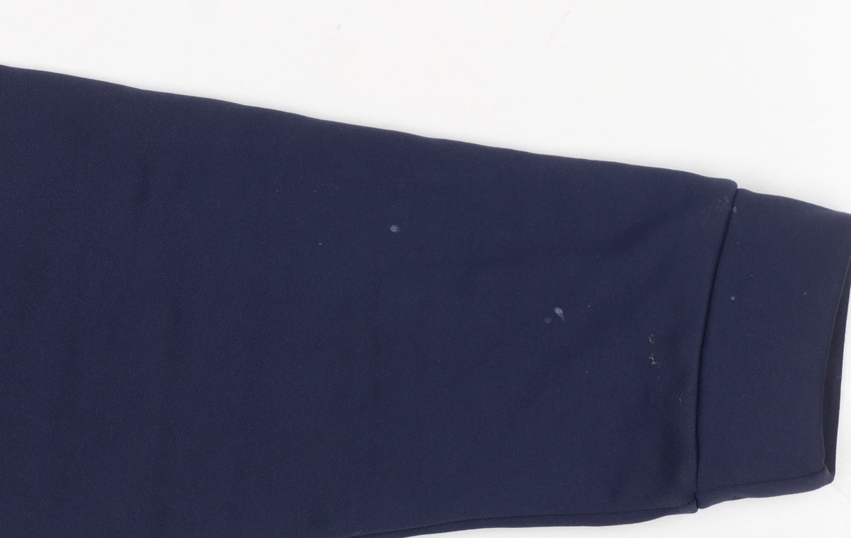 Castore Men’s Blue M 1/4 Zip High Neck Sweatshirt