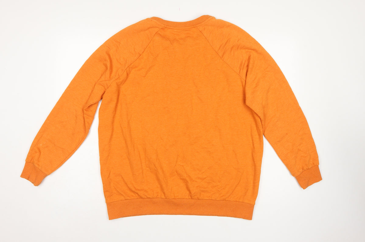 Next Women’s Orange L Paris Eiffel Tower Floral Graphic Sweatshirt