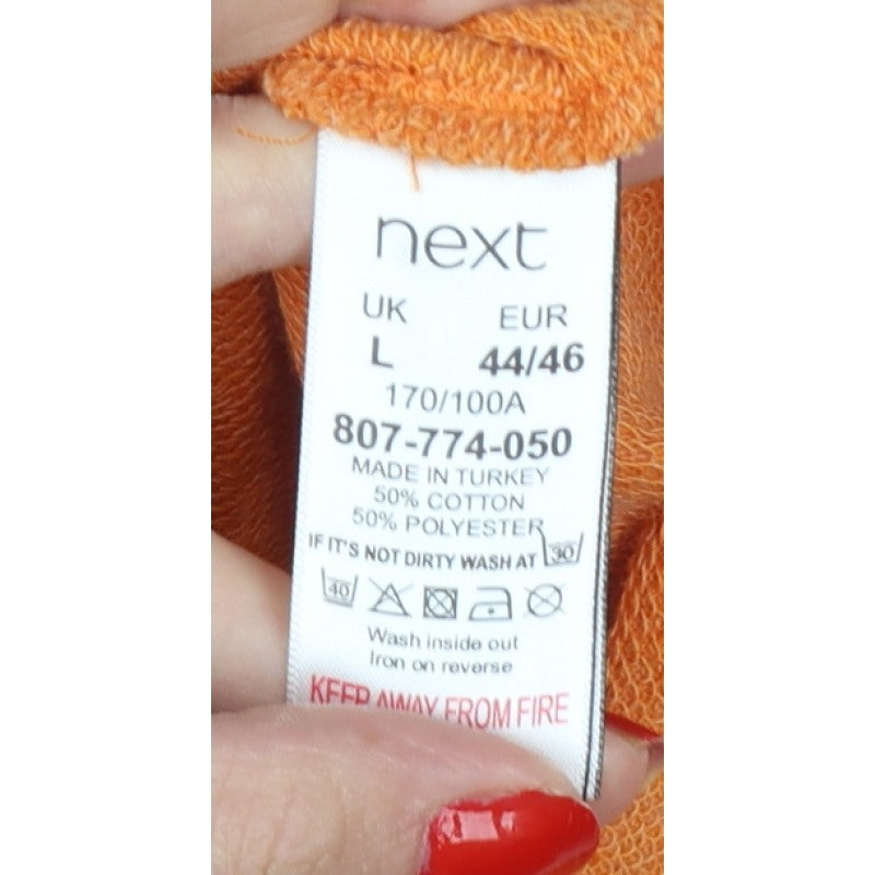 Next Women’s Orange L Paris Eiffel Tower Floral Graphic Sweatshirt