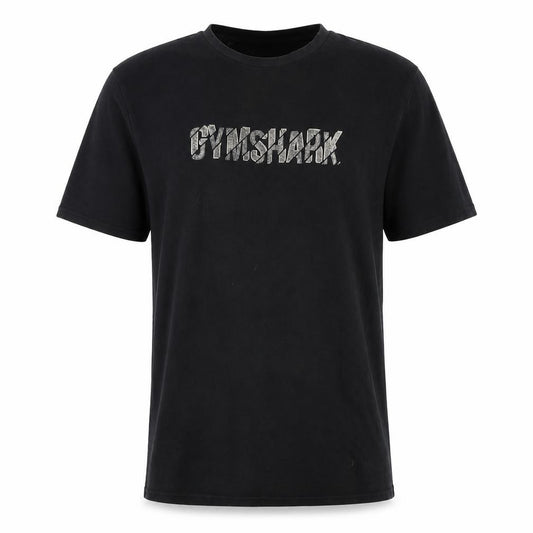 Gymshark Men’s Black M Athletic Logo Graphic Crew Neck T-Shirt