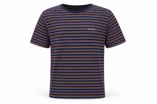 Urban Outfitters Men's Multicoloured Striped Cotton T-Shirt Size M