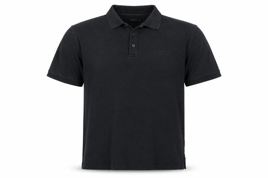 Pierre Cardin Men’s Black 2XL Logo Short Sleeve Piqué Polo Shirt