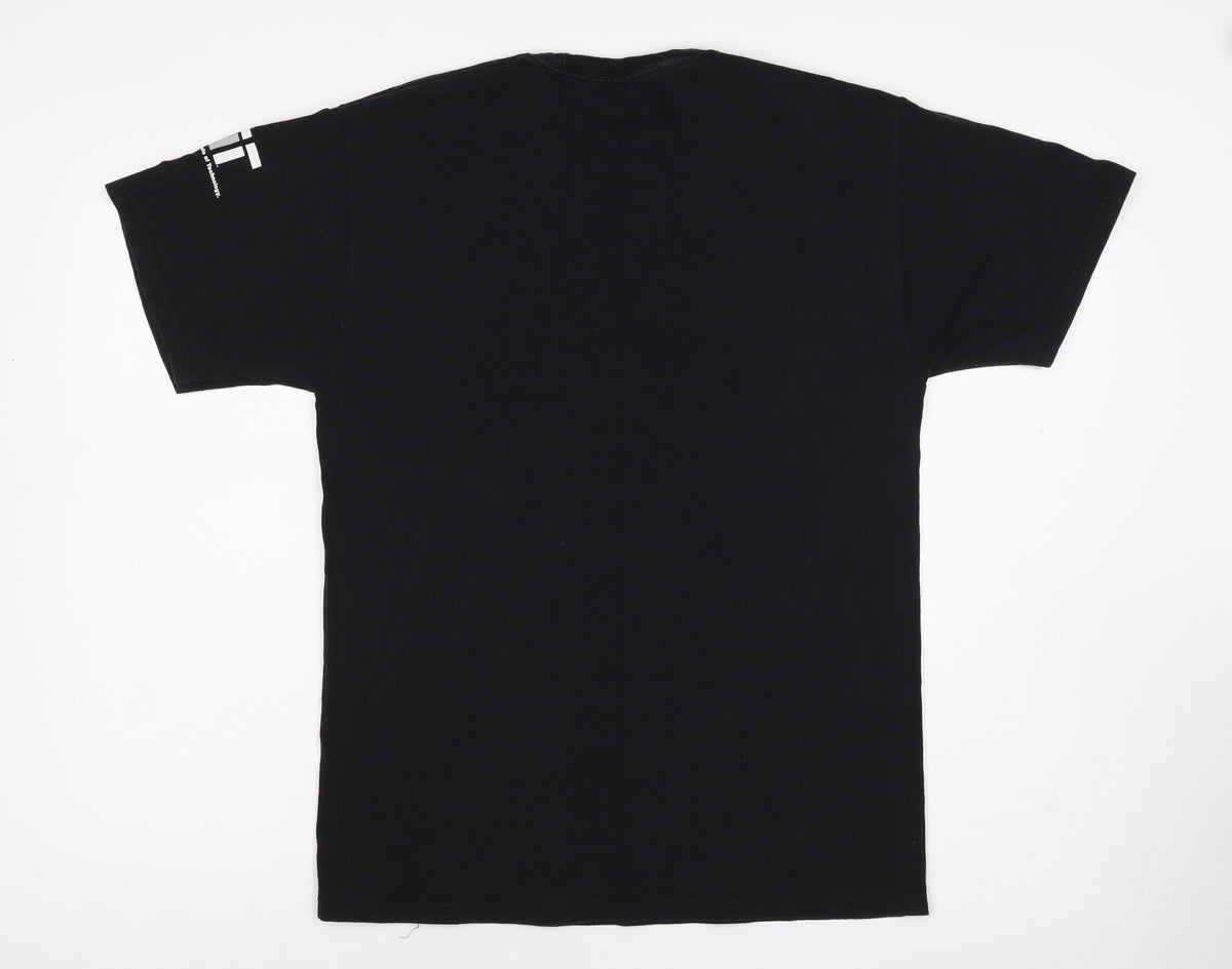 Champion Men’s Black M Robot Evolution Graphic Print T-Shirt