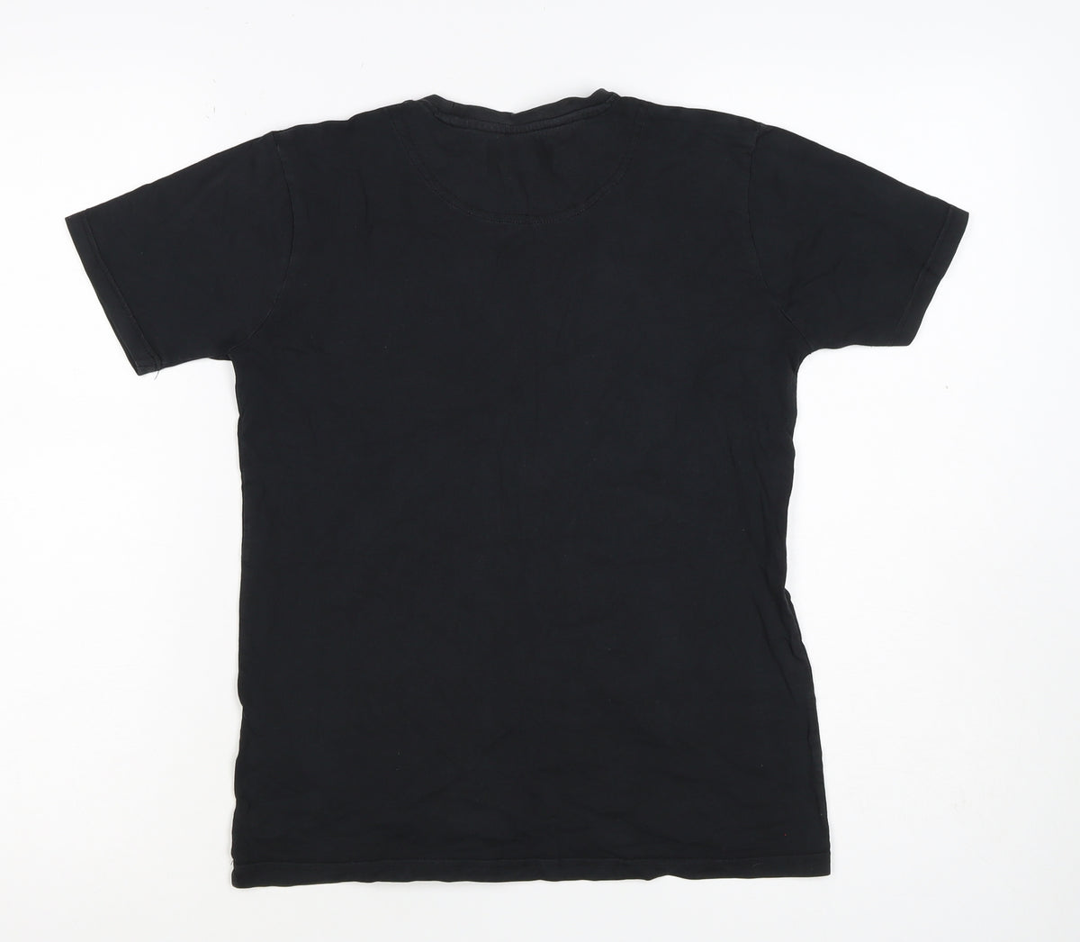 Lyle & Scott Boys Black 12-13 Years Basic Logo Crew Neck T-Shirt
