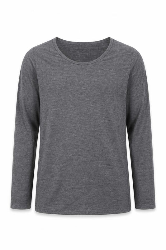 Uniqlo Boys Grey 13 Years HEATTECH Long Sleeve Thermal T-Shirt