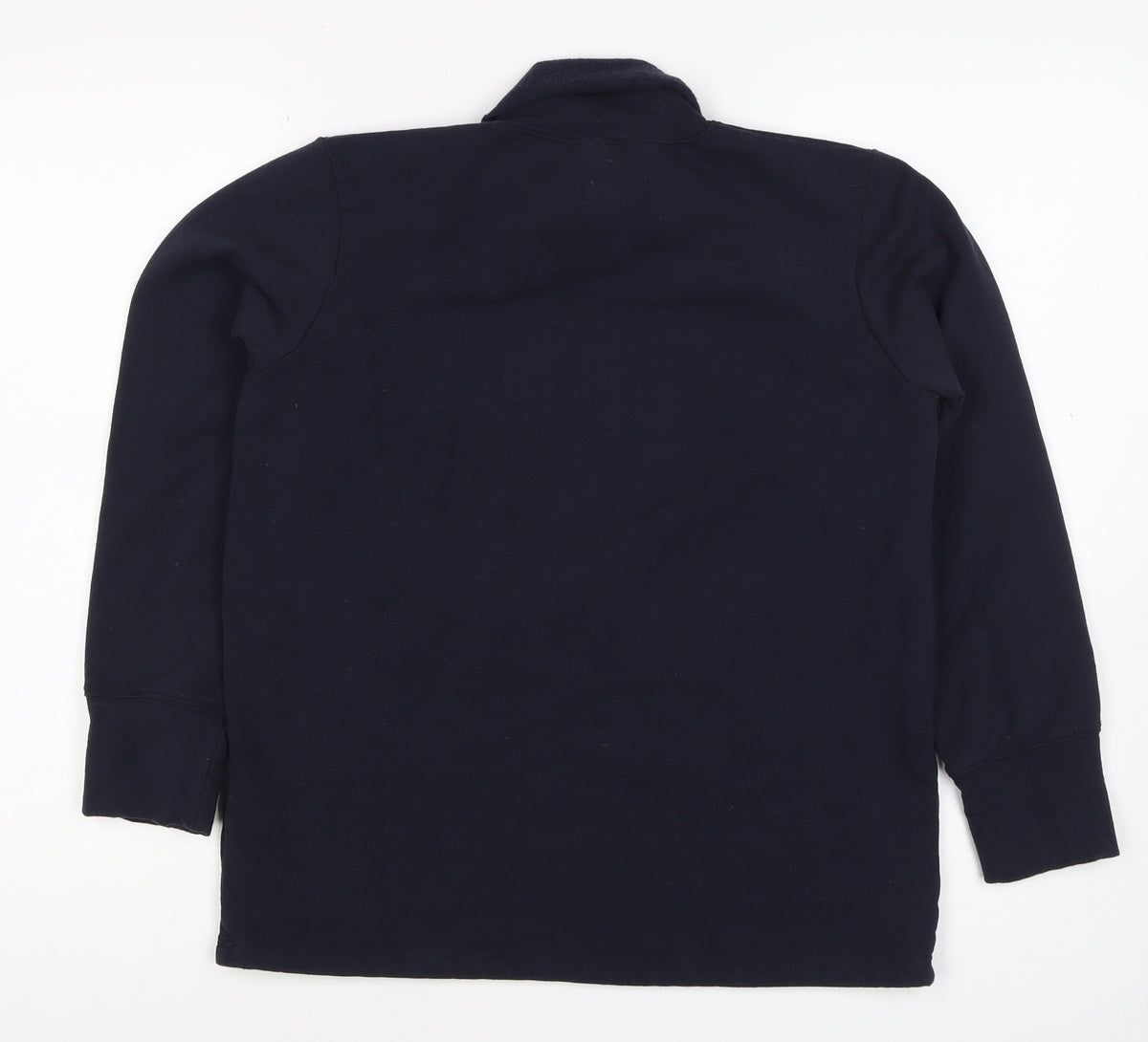 Kicot Women’s Navy Blue M High Neck Pullover Sweatshirt Cotton