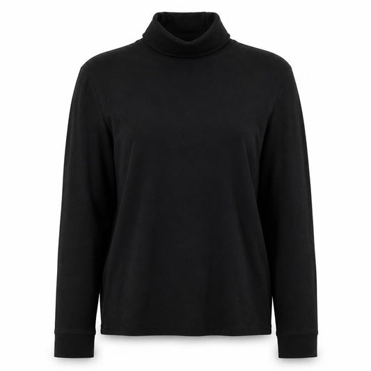 Mountain Warehouse Women Black M Isotherm Thermal Roll Neck Top
