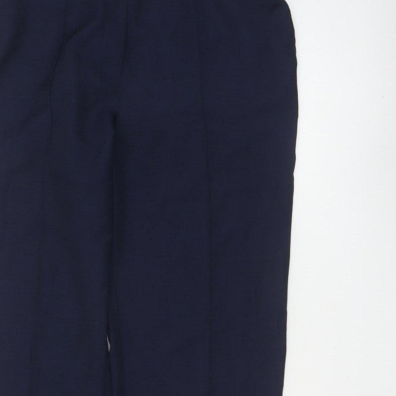 Marks and Spencer Women’s Navy UK 16 Tapered Pull-On Trousers