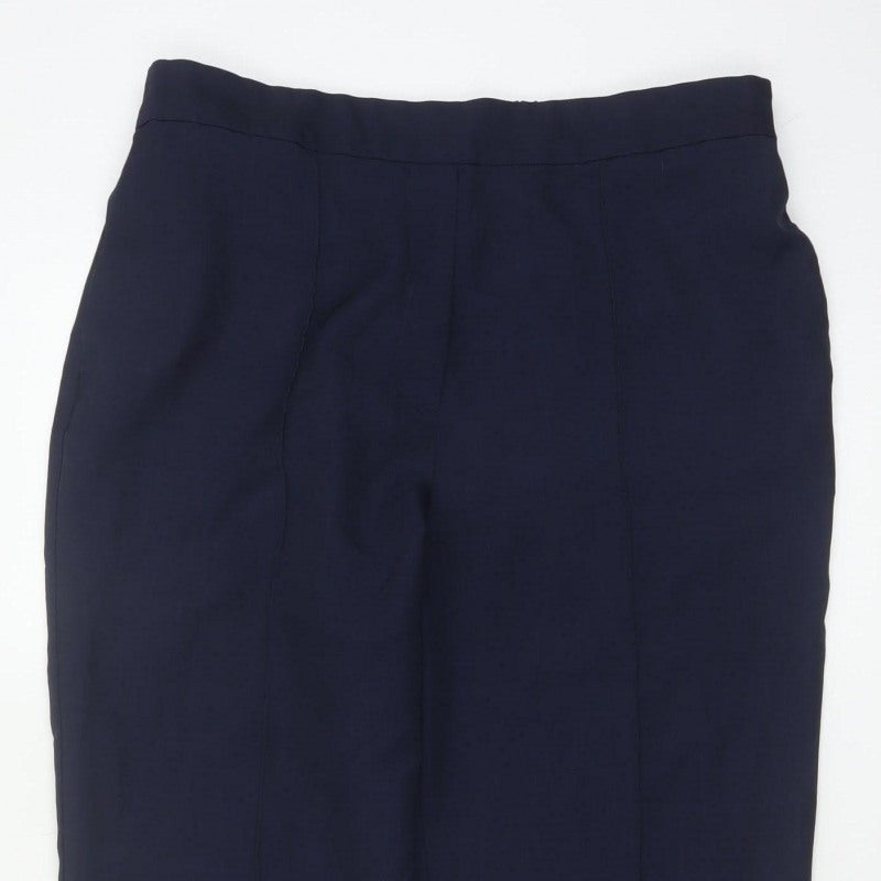 Marks and Spencer Women’s Navy UK 16 Tapered Pull-On Trousers