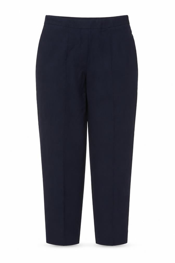 Marks and Spencer Women’s Navy UK 16 Tapered Pull-On Trousers
