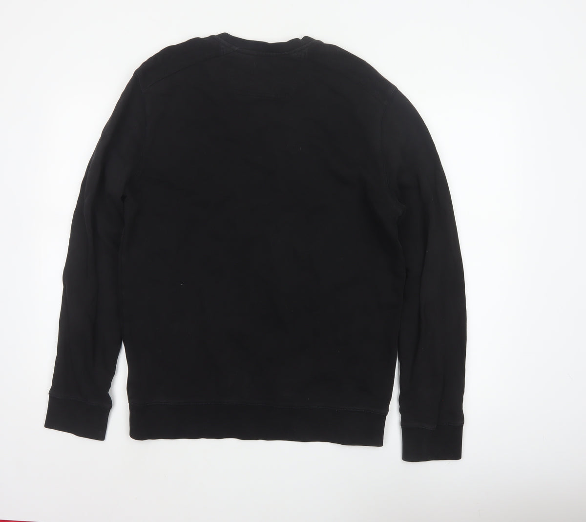 Calvin Klein Jeans Men’s Black M Logo Graphic Crew Neck Sweatshirt