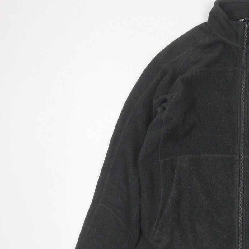 The North Face Men’s Black M Fleece Full Zip Jacket Outdoor