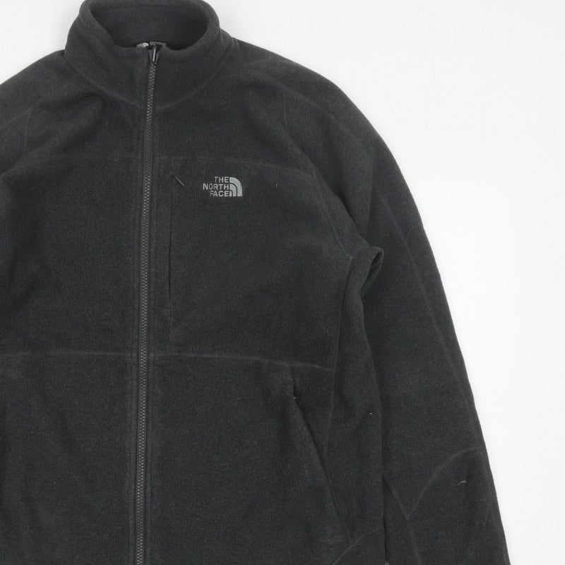 The North Face Men’s Black M Fleece Full Zip Jacket Outdoor