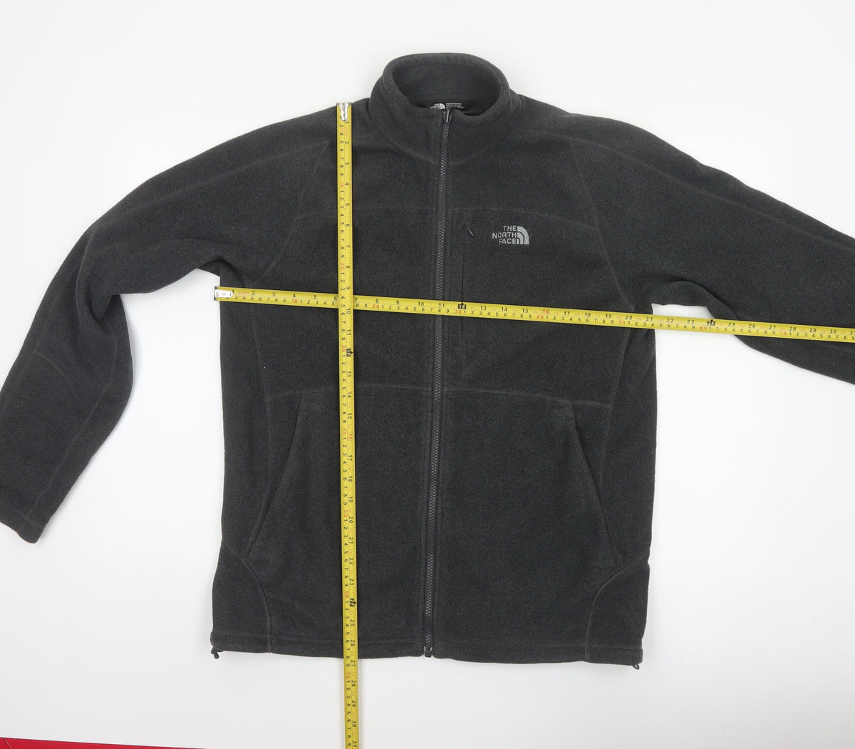 The North Face Men’s Black M Fleece Full Zip Jacket Outdoor
