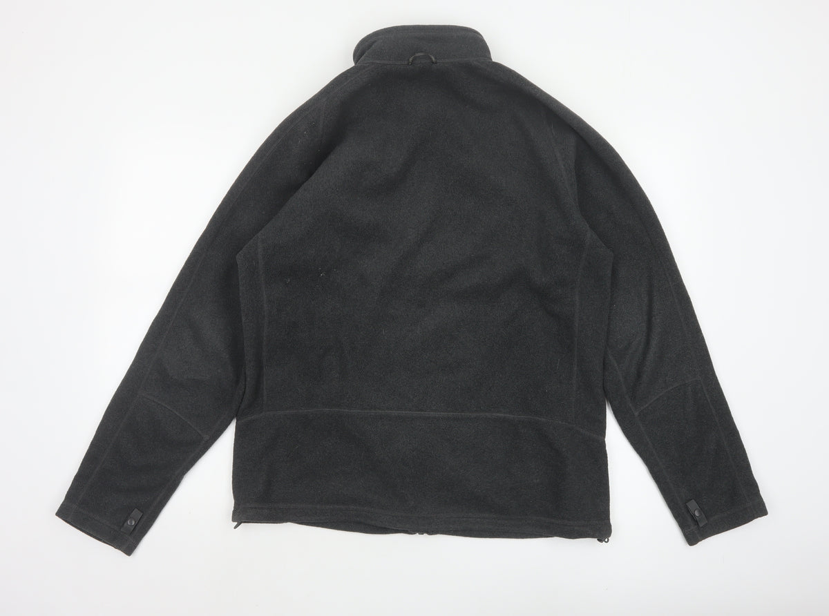 The North Face Men’s Black M Fleece Full Zip Jacket Outdoor