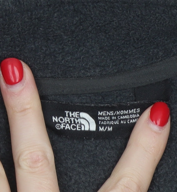 The North Face Men’s Black M Fleece Full Zip Jacket Outdoor
