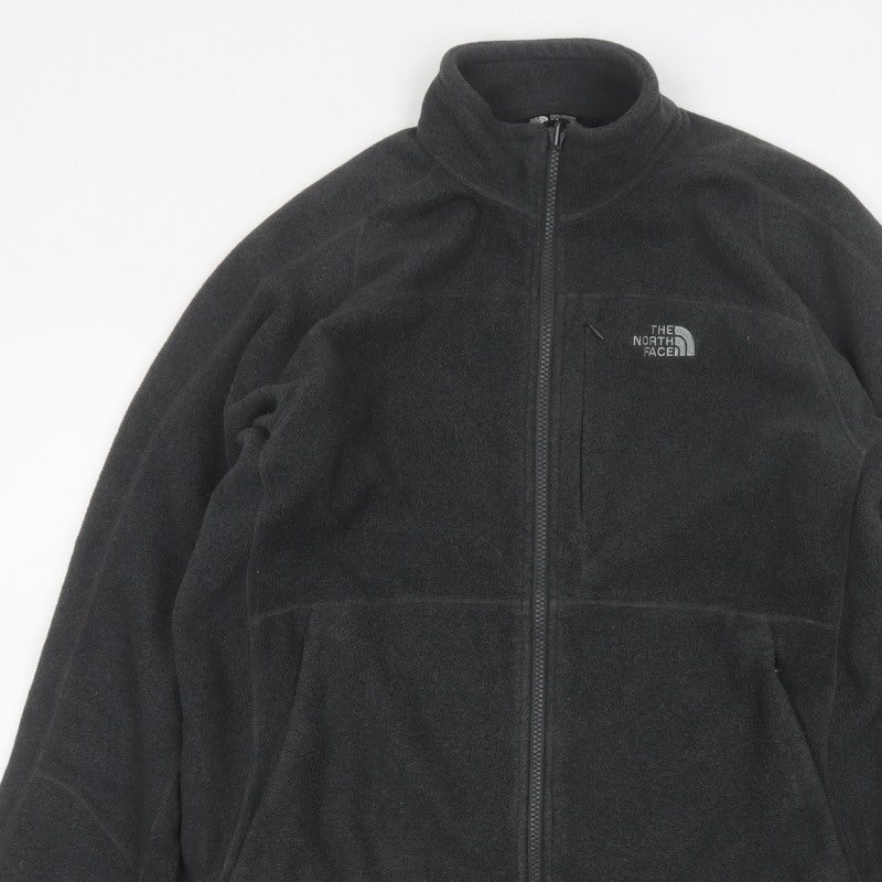 The North Face Men’s Black M Fleece Full Zip Jacket Outdoor