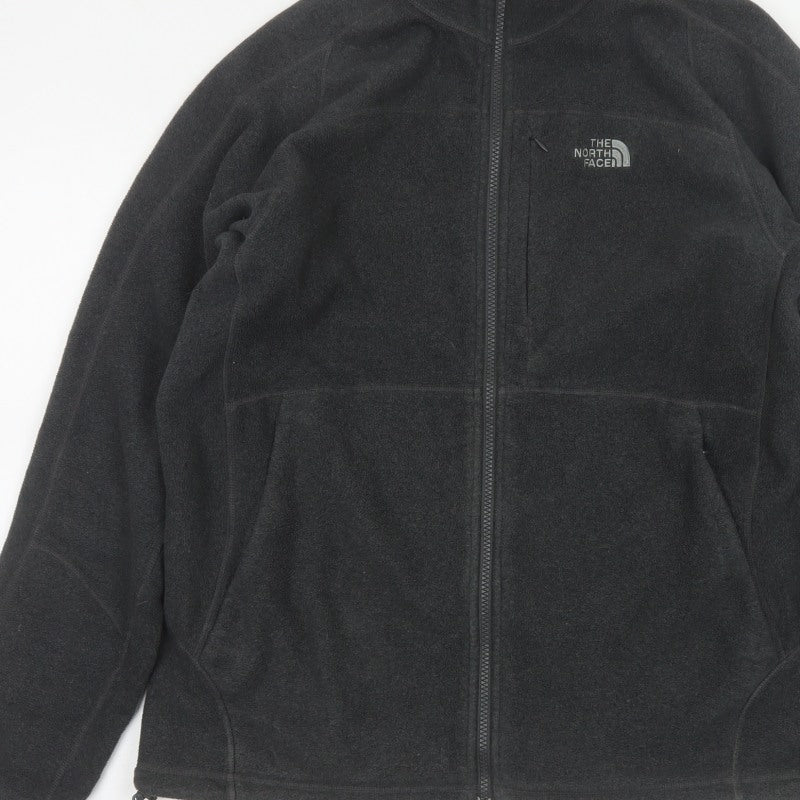The North Face Men’s Black M Fleece Full Zip Jacket Outdoor