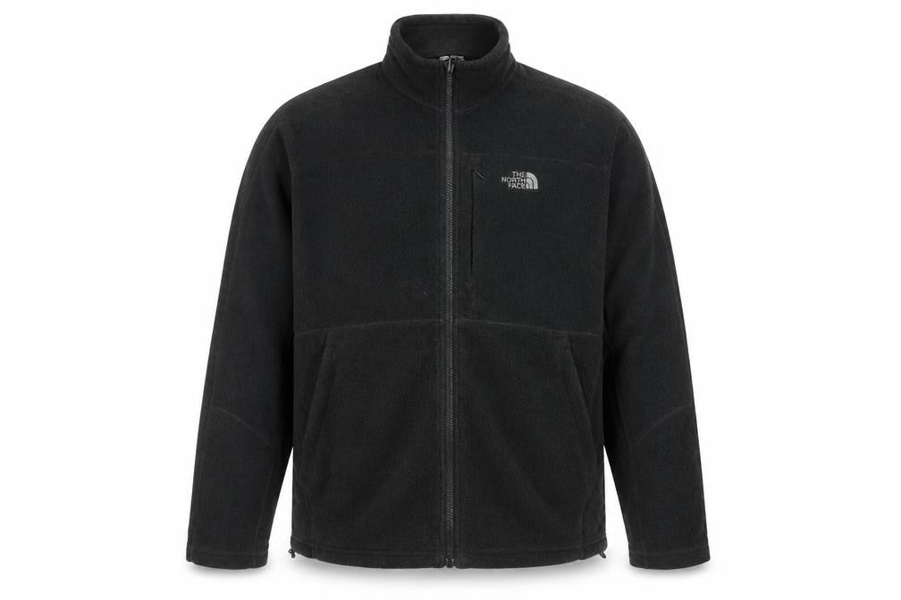 The North Face Men’s Black M Fleece Full Zip Jacket Outdoor
