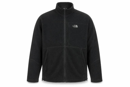 The North Face Men’s Black M Fleece Full Zip Jacket Outdoor
