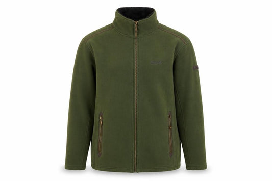 Regatta Men’s Green L Fleece Full Zip Outdoor Jacket Pockets