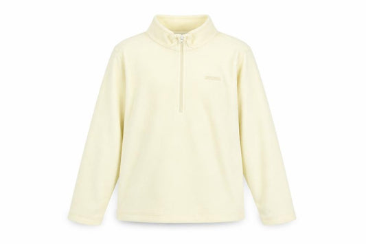 Regatta Girls Ivory 15-16 Years Quarter Zip Fleece Sweatshirt
