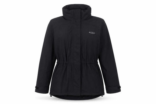 Gelert Women’s Black Size 10 Weatherproof Hooded Rain Jacket