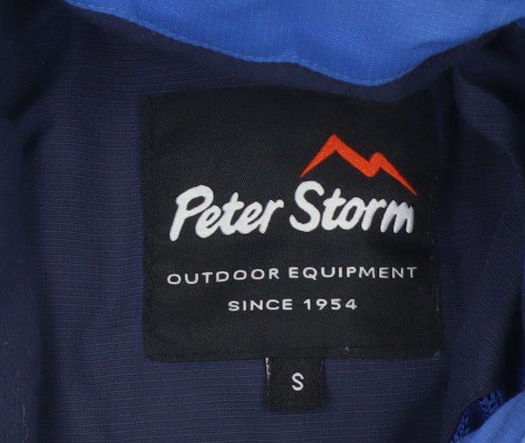 Peter Storm Men's Blue Size S Outdoor Full Zip Jacket