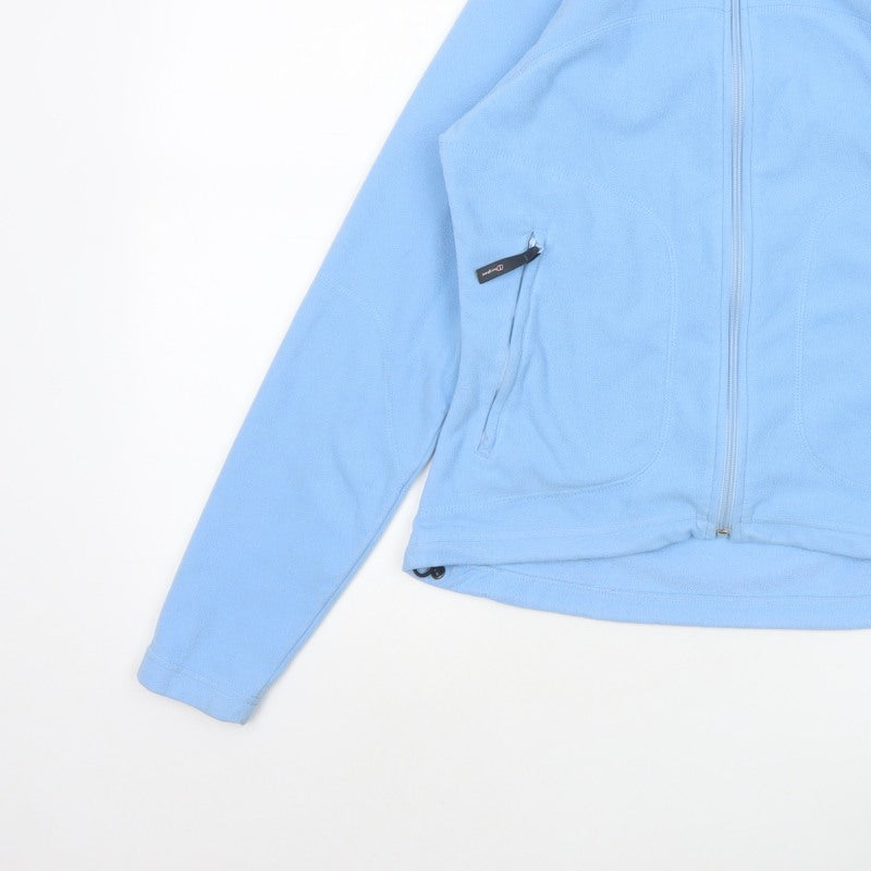 Berghaus Women Blue Size 10 Full Zip Fleece Jacket Pockets