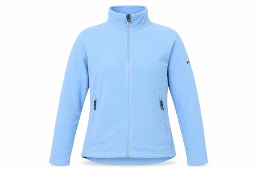 Berghaus Women Blue Size 10 Full Zip Fleece Jacket Pockets