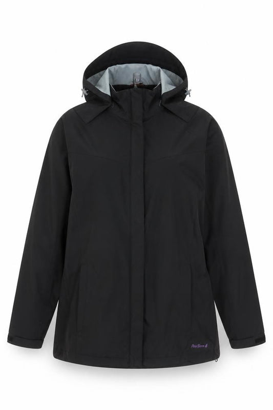 Peter Storm Women’s Black Size 18 Hooded Rain Jacket