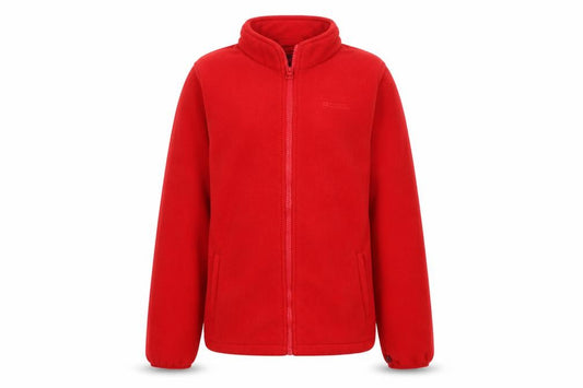Mountain Warehouse Boys Red 13 Years Fleece Full Zip Jacket Pockets