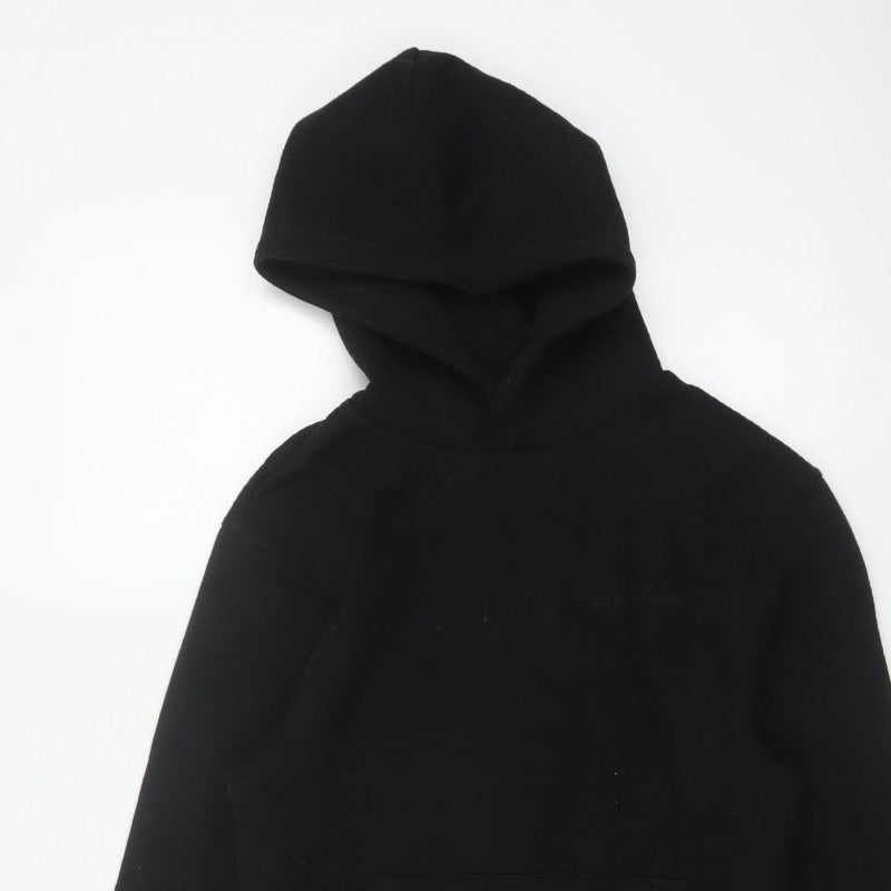 UN_PLANNED River Island Men’s Black XS Pullover Hoodie Logo