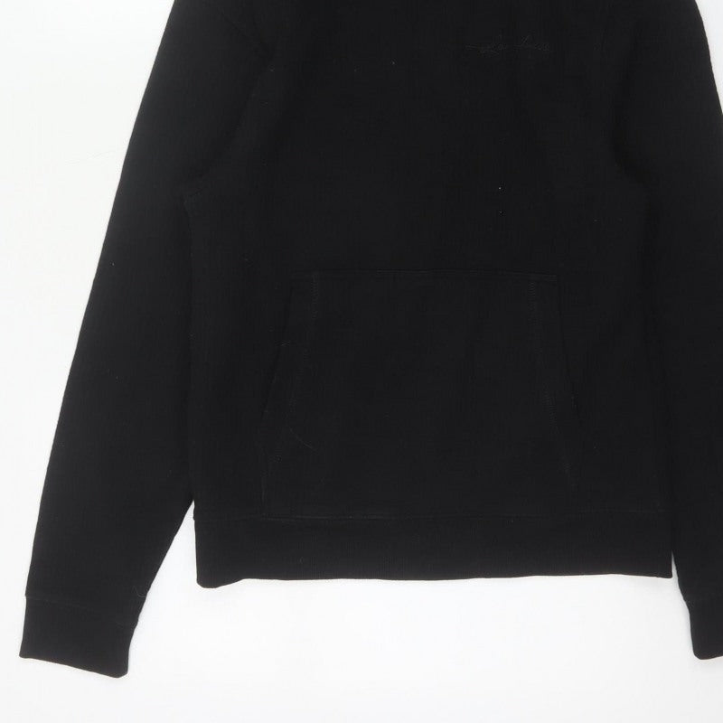 UN_PLANNED River Island Men’s Black XS Pullover Hoodie Logo