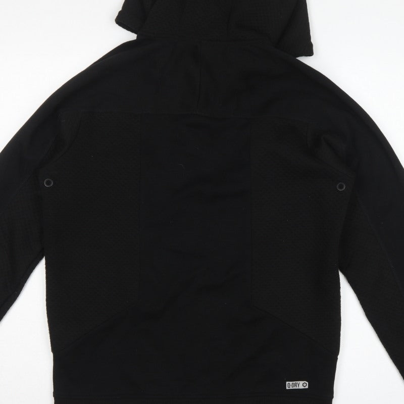 Jack & Jones Men Black M Pullover Hoodie Core Performance Pockets