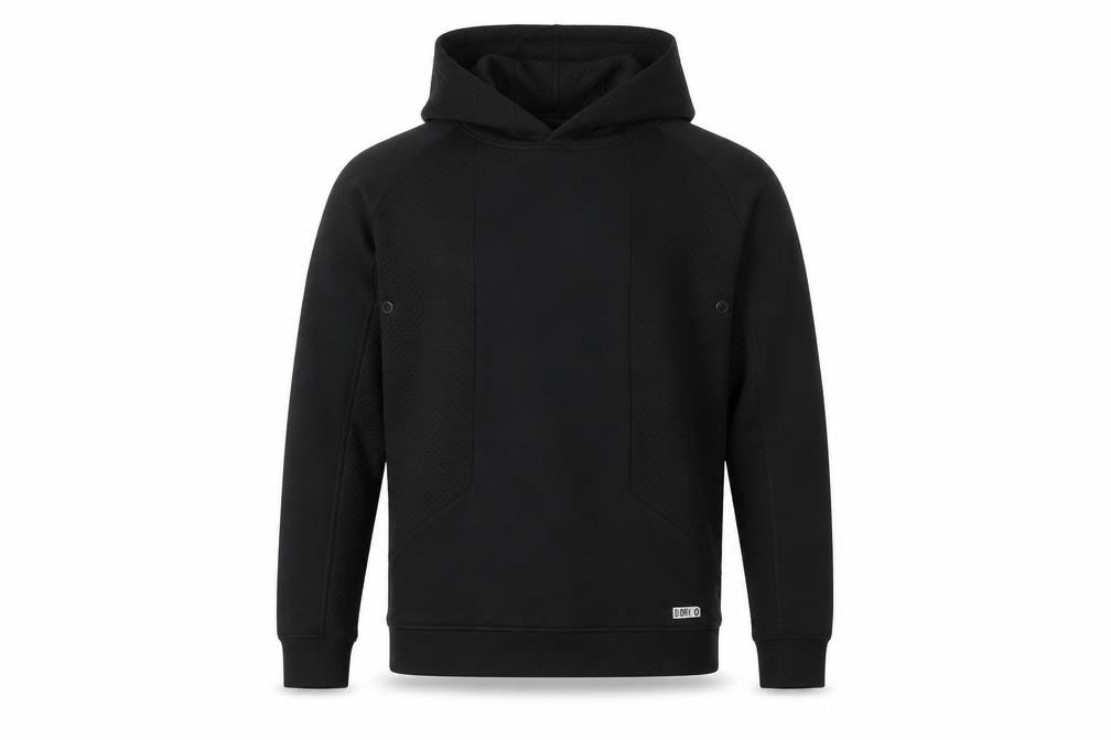 Jack & Jones Men Black M Pullover Hoodie Core Performance Pockets