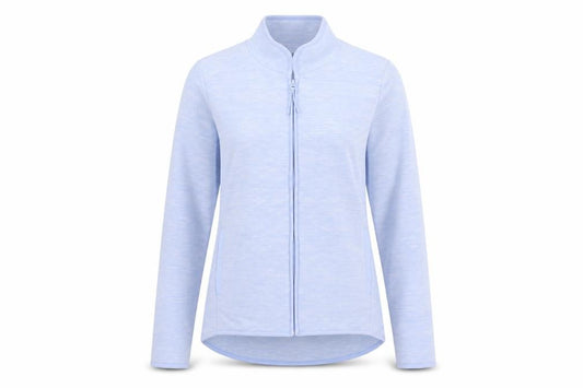Bonmarché Women’s Blue Size 12 Basic Full Zip Fleece Jacket