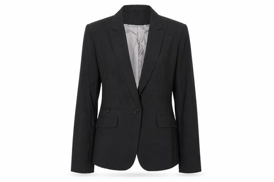 Next Women’s Black Size 12R Tailored Single-Breasted Blazer Jacket