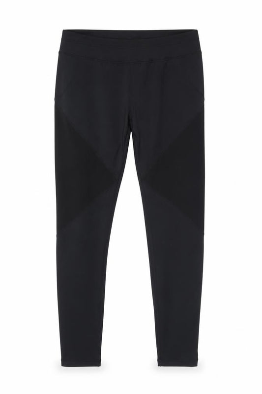 Varley Women Black L Leggings Stretch Activewear Gym Yoga Pockets