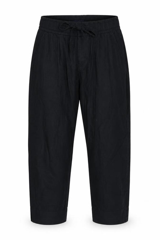 Gap Women Black UK 10 Paperbag Drawstring Tapered Jogger Trousers
