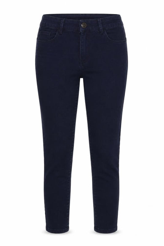 Marks & Spencer Women Blue UK 10 Cropped Jegging Stretch Jeans