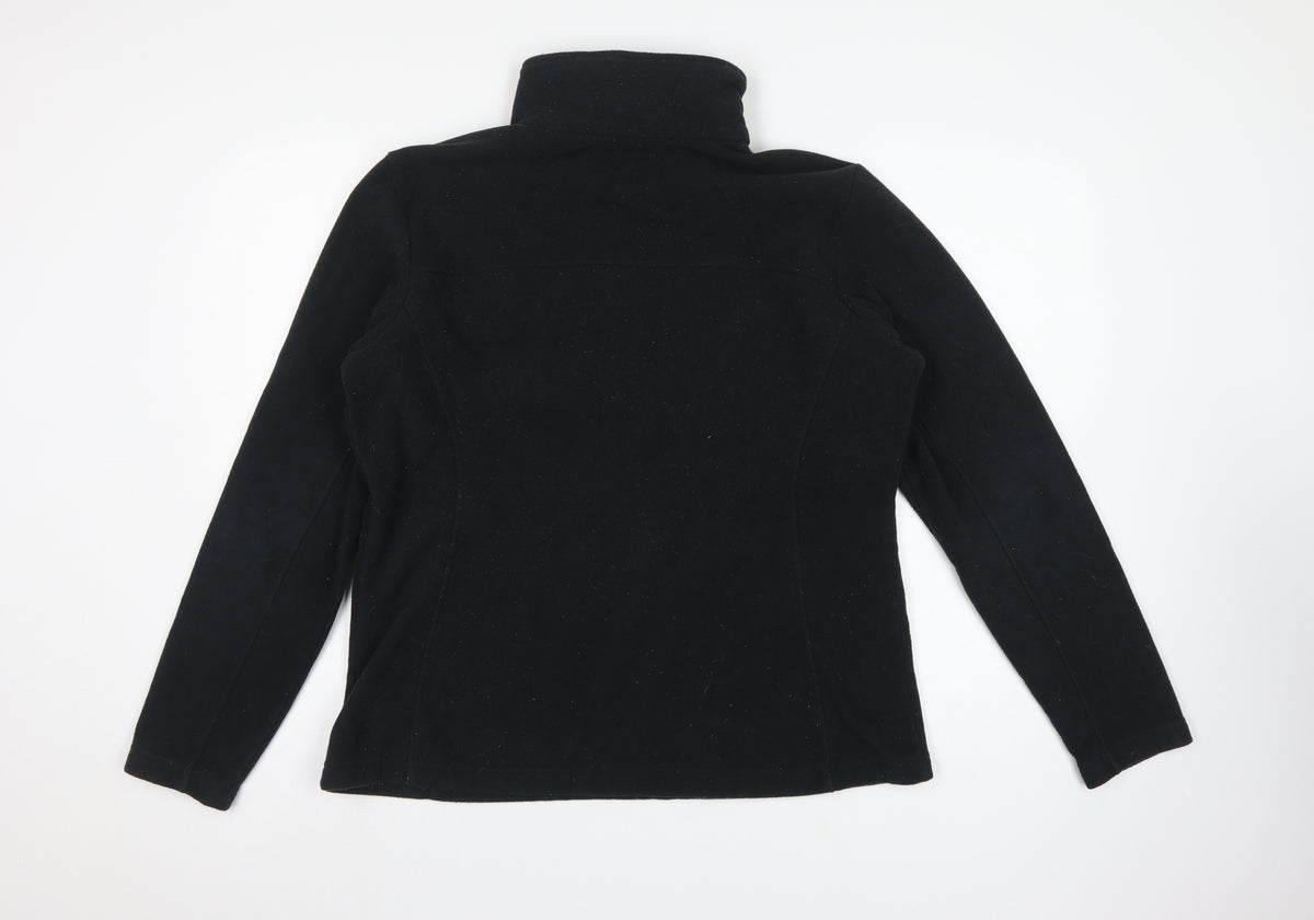 Columbia Men's Black XL 1/4 Zip Fleece Pullover Sweatshirt